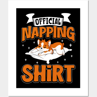 Corgi - Official Napping Posters and Art